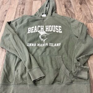 Green Beach House Hoodie South point brand size medium